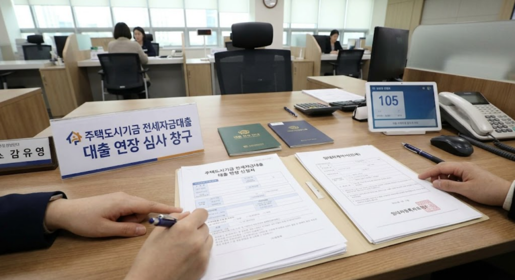 버팀목 전세대출 연장 은행 심사