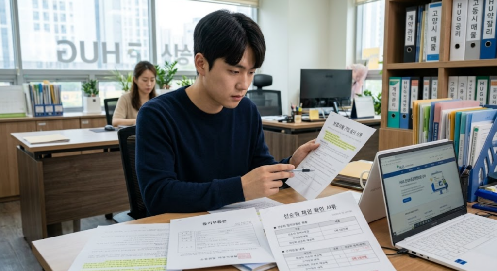 보증보험 가입서류 체크