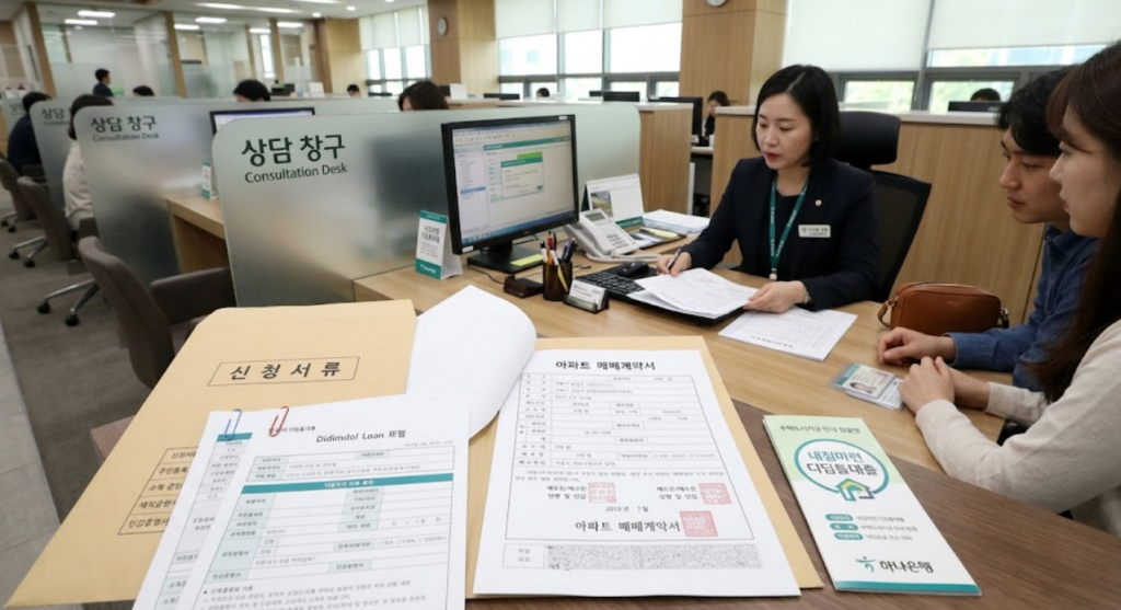 신혼부부 디딤돌 대출 은행상담